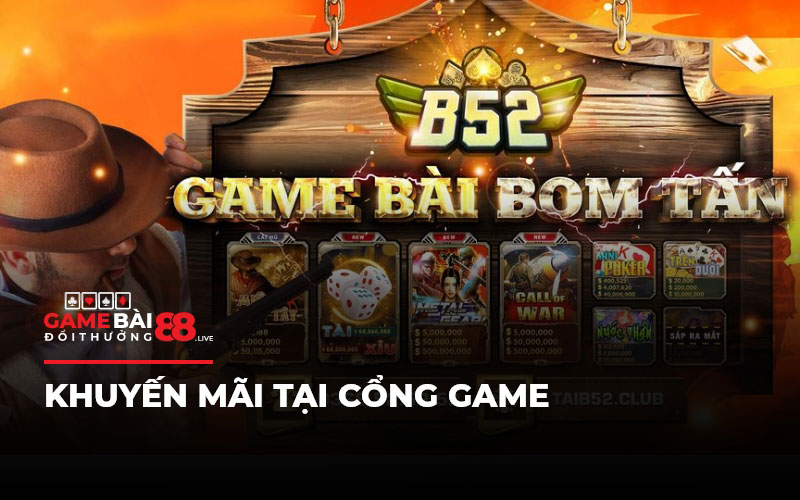 Khuyến mãi tại cổng game