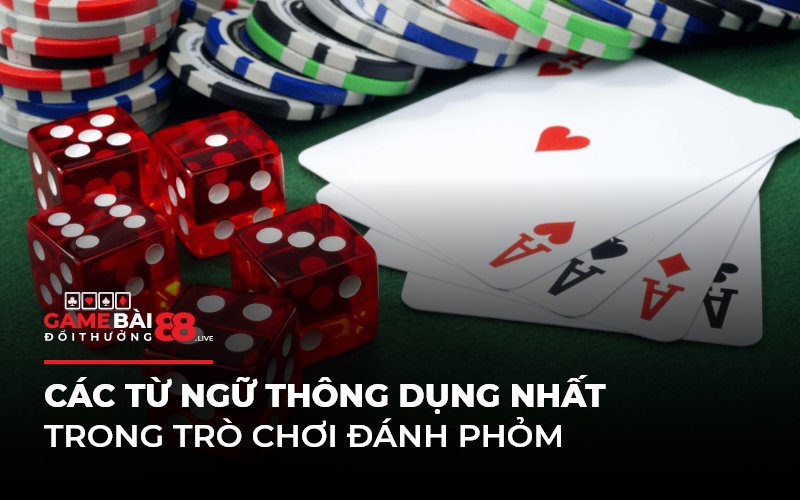 Các từ ngữ thông dụng nhất trong trò chơi đánh Phỏm