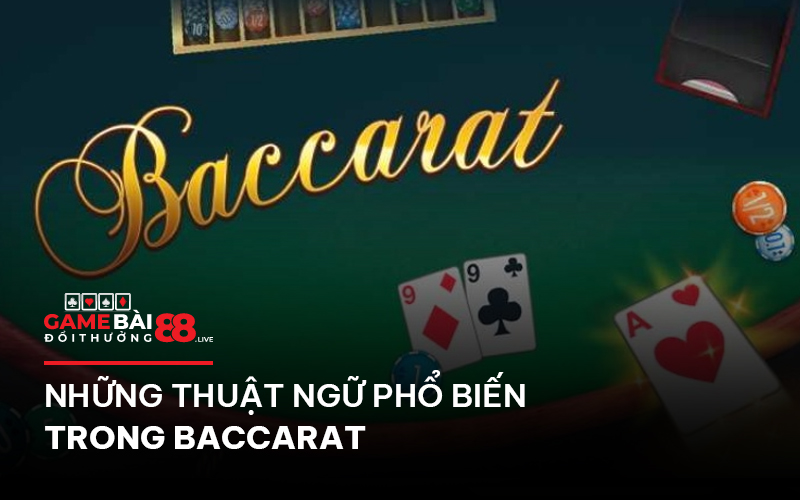 Những thuật ngữ phổ biến trong Baccarat