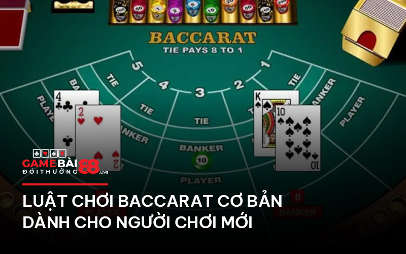 Luật chơi Baccarat cơ bản dành cho người chơi mới