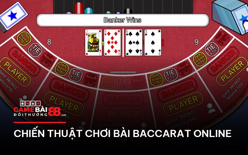 Chiến thuật chơi bài Baccarat online của cao thủ