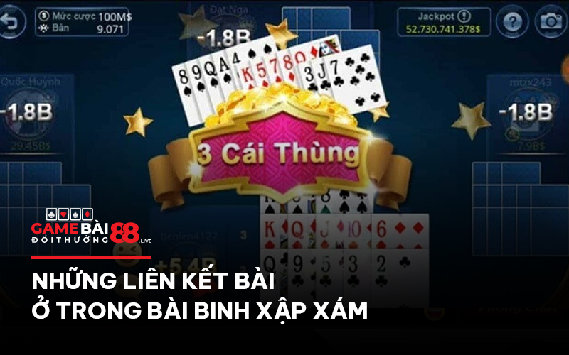 Những liên kết bài ở trong bài binh xập xám